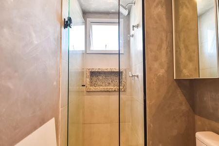 Apartamento para alugar com 63m², 2 quartos e 1 vaga Apartamento para alugar com 63m², 2 quartos e 1 vagaBanheiro da suíte