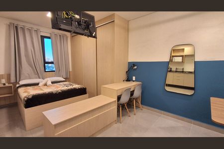 Studio à venda com 25m², 1 quarto e 1 vaga Studio à venda com 25m², 1 quarto e 1 vagaQuarto