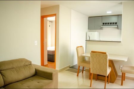 Sala de apartamento para alugar com 2 quartos, 39m² em Residencial Itamaracá, Goiânia