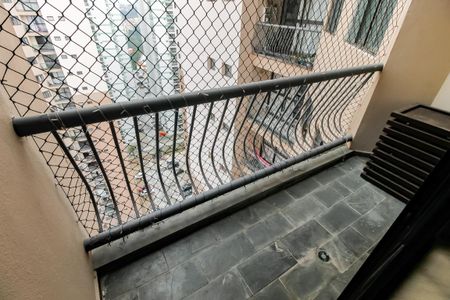 Varanda da Sala de apartamento à venda com 2 quartos, 75m² em Jardim Maria Rosa, Taboão da Serra