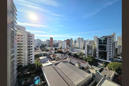Vista de apartamento à venda com 1 quarto, 37m² em Indianópolis, São Paulo