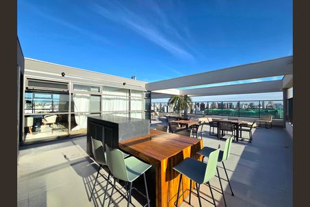 Apartamento à venda com 37m², 1 quarto e sem vaga Apartamento à venda com 37m², 1 quarto e sem vagaÁrea comum - Churrasqueira