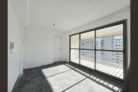 Sala/Cozinha de apartamento à venda com 1 quarto, 37m² em Indianópolis, São Paulo
