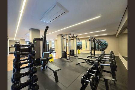 Apartamento à venda com 37m², 1 quarto e sem vaga Apartamento à venda com 37m², 1 quarto e sem vagaÁrea comum - Academia