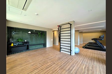 Área comum - Academia de apartamento à venda com 1 quarto, 37m² em Indianópolis, São Paulo