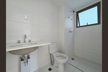 Apartamento à venda com 37m², 1 quarto e sem vaga Apartamento à venda com 37m², 1 quarto e sem vagaBanheiro da Suíte
