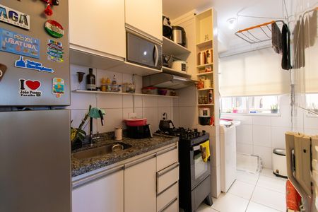 Cozinha de apartamento para alugar com 3 quartos, 52m² em Jardim Marilu, Cotia