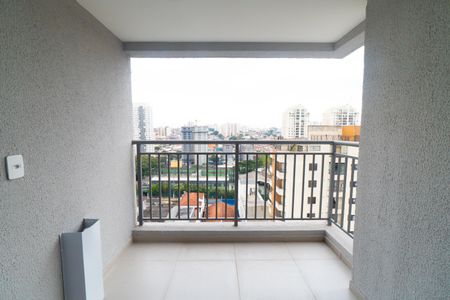 Sacada da Sala/Cozinha de apartamento para alugar com 2 quartos, 64m² em Vila Santa Catarina, São Paulo