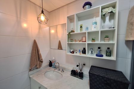 Apartamento à venda com 100m², 3 quartos e 1 vaga Apartamento à venda com 100m², 3 quartos e 1 vagaBanheiro da Suíte