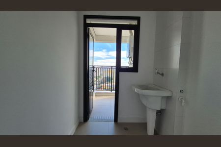 Area de serviço de apartamento para alugar com 3 quartos, 96m² em Campestre, Santo André
