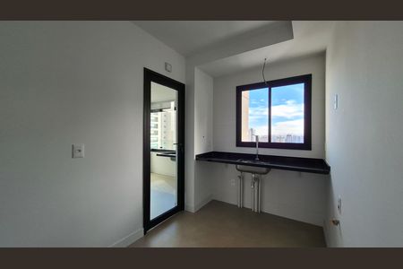 Cozinha de apartamento para alugar com 3 quartos, 96m² em Campestre, Santo André