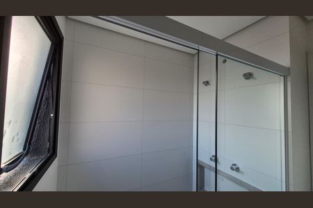 Banheiro da suíte 2 de apartamento para alugar com 3 quartos, 96m² em Campestre, Santo André