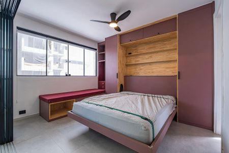 Suíte de apartamento para alugar com 1 quarto, 46m² em Cerqueira César, São Paulo