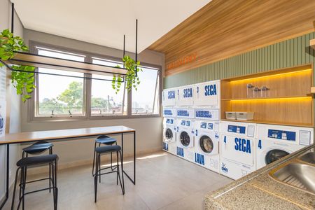 Studio à venda com 24m², 1 quarto e sem vaga Studio à venda com 24m², 1 quarto e sem vagaLavanderia