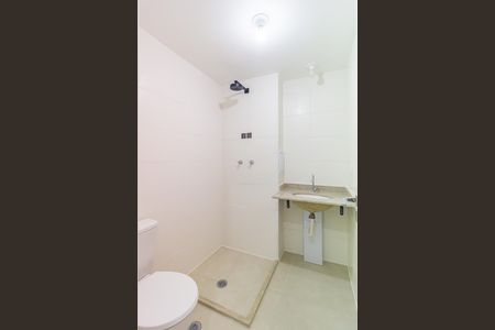 Banheiro de kitnet/studio à venda com 1 quarto, 24m² em Alto da Mooca, São Paulo