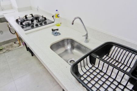 Cozinha de apartamento à venda com 2 quartos, 42m² em Vila Pedra Branca, São Paulo