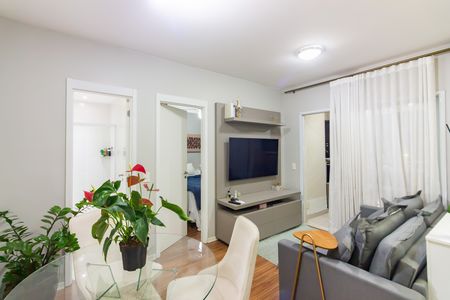 Sala  de apartamento para alugar com 1 quarto, 41m² em Umuarama, Osasco