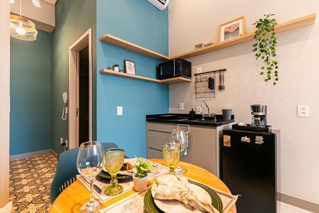 Studio à venda com 34m², 1 quarto e sem vaga Studio à venda com 34m², 1 quarto e sem vagaCozinha