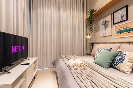 Studio à venda com 34m², 1 quarto e sem vaga Studio à venda com 34m², 1 quarto e sem vagaSala/Quarto