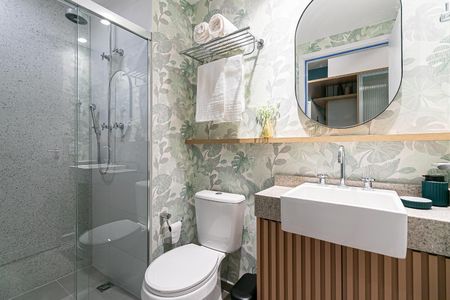 Studio à venda com 34m², 1 quarto e sem vaga Studio à venda com 34m², 1 quarto e sem vagaBanheiro