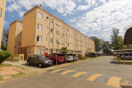 Fachada dos blocos de apartamento para alugar com 2 quartos, 55m² em Vila Padre Manoel de Nobrega, Campinas