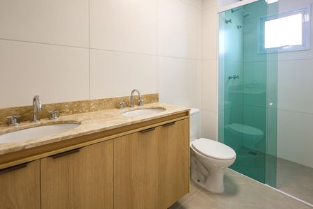 Apartamento para alugar com 76m², 2 quartos e 2 vagas Apartamento para alugar com 76m², 2 quartos e 2 vagasBanheiro da Suíte