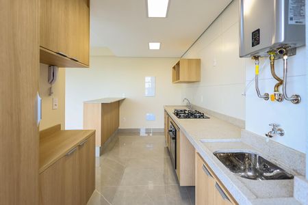 Cozinha e Área de Serviço de apartamento para alugar com 2 quartos, 76m² em Jardim Santa Cruz, Indaiatuba