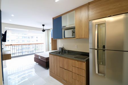 Studio de kitnet/studio para alugar com 1 quarto, 29m² em Brooklin, São Paulo