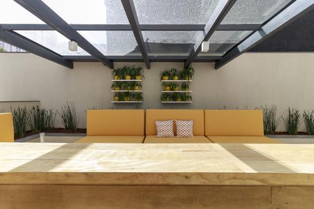 Área comum  de kitnet/studio para alugar com 1 quarto, 29m² em Brooklin, São Paulo