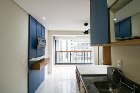 Studio de kitnet/studio para alugar com 1 quarto, 29m² em Brooklin, São Paulo