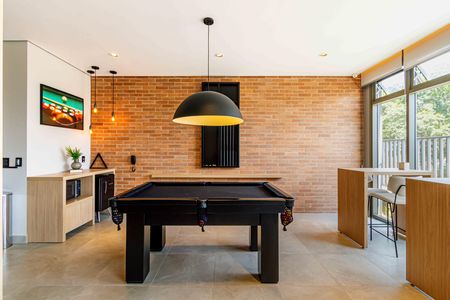 Studio para alugar com 32m², 1 quarto e sem vagaÁrea comum - Sala de jogos