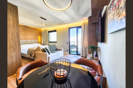 Apartamento para alugar com 32m², 1 quarto e 1 vaga Apartamento para alugar com 32m², 1 quarto e 1 vagaSala/Quarto
