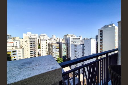 Apartamento para alugar com 32m², 1 quarto e 1 vaga Apartamento para alugar com 32m², 1 quarto e 1 vagaVista da Varanda