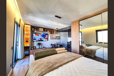 Apartamento para alugar com 32m², 1 quarto e 1 vaga Apartamento para alugar com 32m², 1 quarto e 1 vagaSala/Quarto