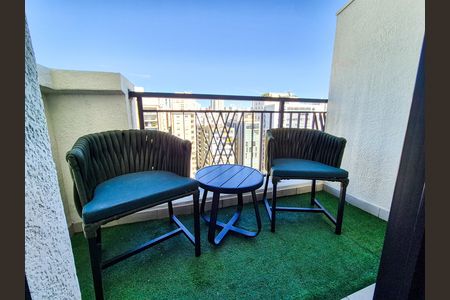 Varanda de apartamento para alugar com 1 quarto, 32m² em Higienópolis, São Paulo