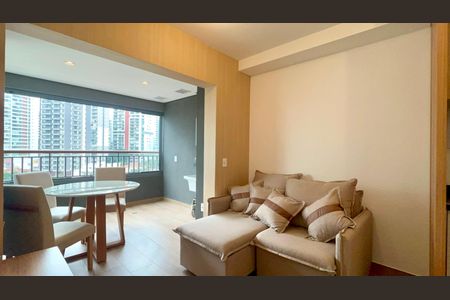 Sala de apartamento para alugar com 1 quarto, 37m² em Vila Anglo Brasileira, São Paulo