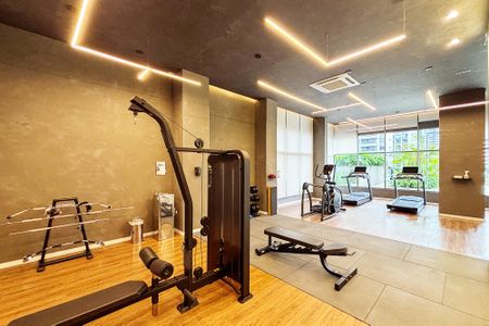 Apartamento à venda com 37m², 1 quarto e 1 vaga Apartamento à venda com 37m², 1 quarto e 1 vagaacademia