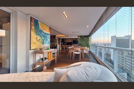 Varanda  de apartamento à venda com 3 quartos, 187m² em Vila Leopoldina, São Paulo