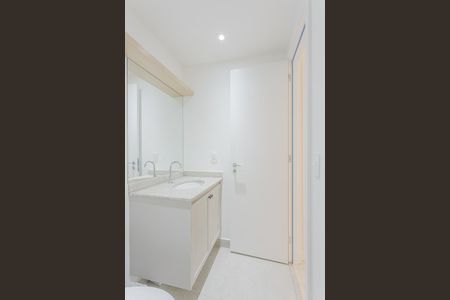 Apartamento para alugar com 26m², 1 quarto e sem vaga Apartamento para alugar com 26m², 1 quarto e sem vagaBanheiro da Suíte