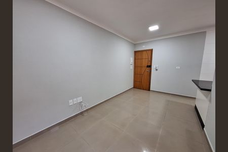 Sala  de apartamento para alugar com 2 quartos, 50m² em Vila Linda, Santo André