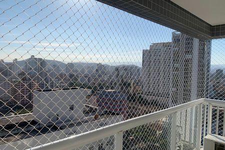 Varanda da Sala de apartamento para alugar com 1 quarto, 53m² em Boqueirão, Santos