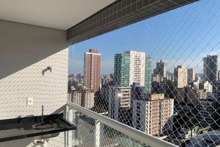 Varanda da Sala de apartamento para alugar com 1 quarto, 53m² em Boqueirão, Santos
