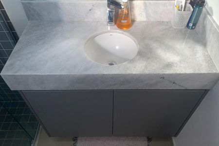 Apartamento para alugar com 53m², 1 quarto e 1 vaga Apartamento para alugar com 53m², 1 quarto e 1 vagaBanheiro da Suíte