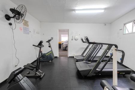 Apartamento à venda com 29m², 1 quarto e 1 vaga Apartamento à venda com 29m², 1 quarto e 1 vagaÁrea comum - Academia