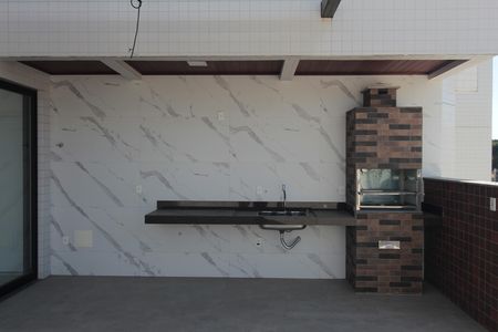 Área Gourmet de apartamento à venda com 3 quartos, 168m² em Itapoã, Belo Horizonte