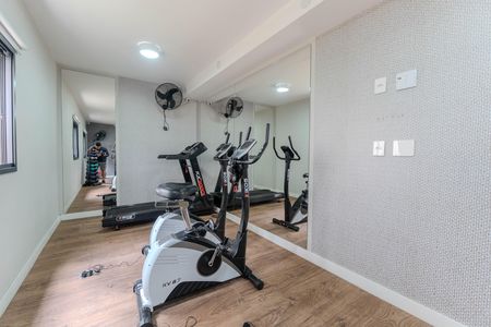 Apartamento para alugar com 24m², 1 quarto e sem vaga Apartamento para alugar com 24m², 1 quarto e sem vagaÁrea comum - Academia