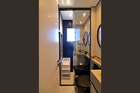 Apartamento à venda com 58m², 2 quartos e 2 vagasBanheiro Social