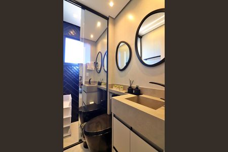 Apartamento à venda com 58m², 2 quartos e 2 vagasBanheiro Social