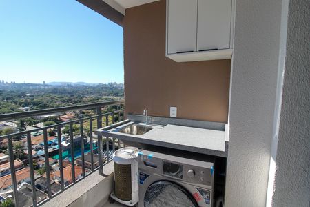 Varanda da Sala de apartamento para alugar com 1 quarto, 34m² em Butantã, São Paulo