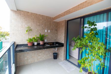 Varanda de apartamento à venda com 3 quartos, 110m² em Marazul, Niterói